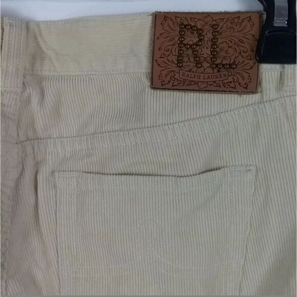 RALPH LAUREN SZ 8 CAFEAULAIT CORDUROY PANTS - Picture 3 of 6